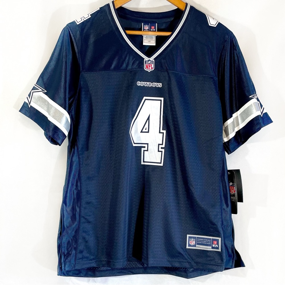 NWT NFL ProLine Dallas Cowboys Dak Prescott jersey size L